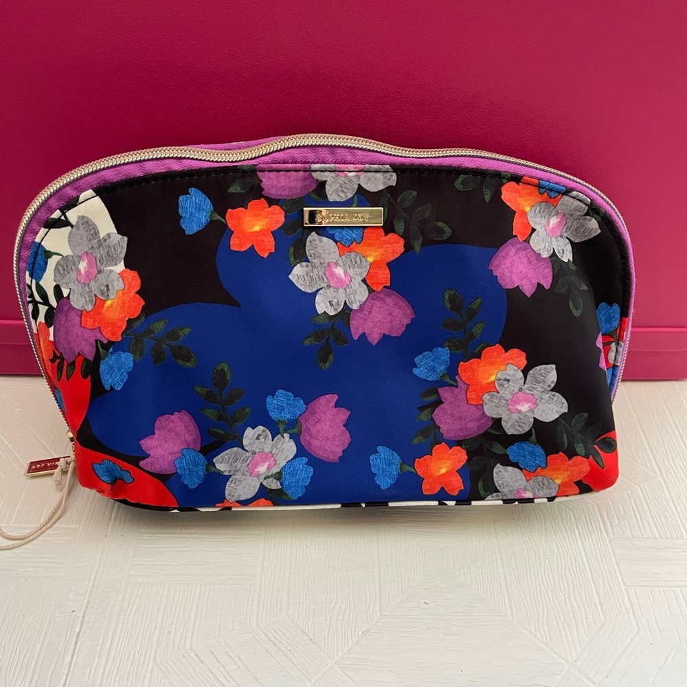 Floral Makeup Bag